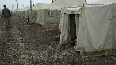 На полигоне «Широкий лан» сгорела военная палатка: один военнослужащий погиб, еще семеро – с ожогами | Корабелов.ИНФО