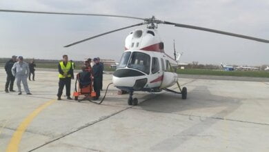 Первый украинский вертолет "Надія" впервые поднялся в небо (видео) | Корабелов.ИНФО