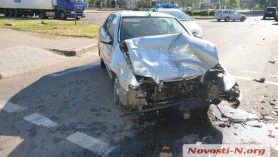 В Николаеве пьяный водитель на «Ситроен» врезался в «Форд» | Корабелов.ИНФО image 1