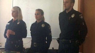 Патрульні поліцейські зустрілися з водіями відомчого та технологічного транспорту ДП «СК «Ольвія» | Корабелов.ИНФО image 2