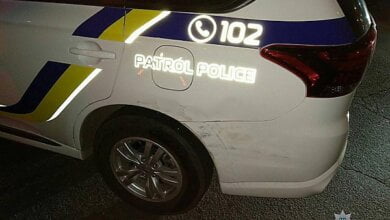 «Мне вообще пох*ру, завтра все порешаю»: в Николаеве пьяный водитель «протер» машину патрульной полиции | Корабелов.ИНФО image 2