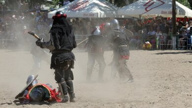 Николаев на несколько дней окунулся в Средневековье и принял третий фестиваль рыцарского боя «Кубок Ольвии 2018» | Корабелов.ИНФО image 1