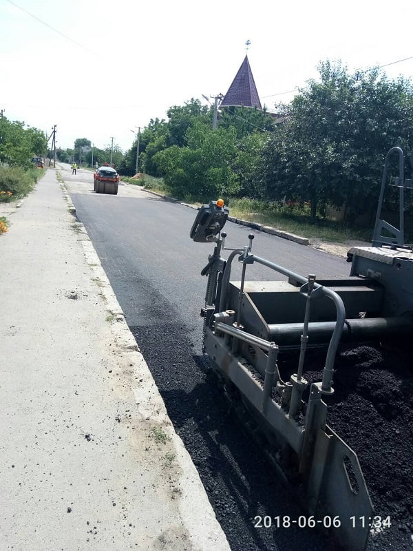 ремонт дороги по ул. Кобзарского