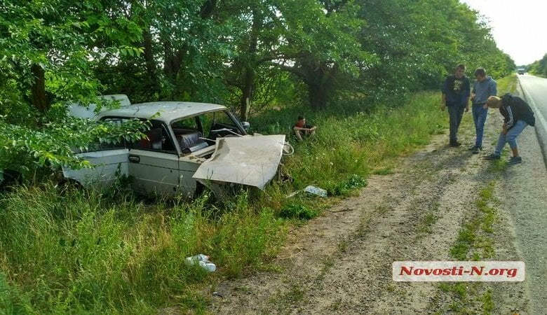«Копейка» с молодежью под Николаевом слетела в кювет | Корабелов.ИНФО