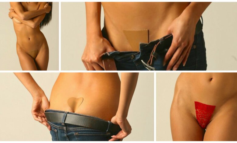 Новый звездный тренд: трусики-наклейки набирают популярности по всему миру | Корабелов.ИНФО