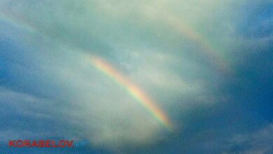 Как символ надежды: жителей Корабельного района снова порадовала двойная радуга | Корабелов.ИНФО image 4