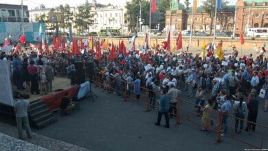 На митинге "Стоптариф" выступали против обогащения владельца "Русала" Дерипаски | Корабелов.ИНФО
