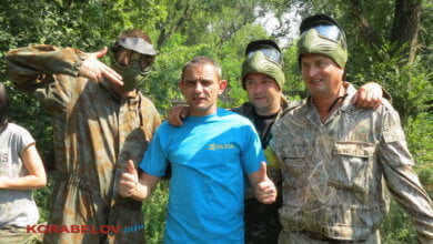 Красочные бои: 20 тысяч шариков отстреляли портовики в турнире по пейнтболу (видео) | Корабелов.ИНФО image 10