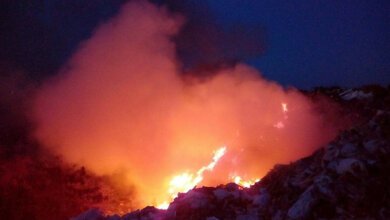 «Не первый случай», - под Николаевом снова горела мусорная свалка | Корабелов.ИНФО