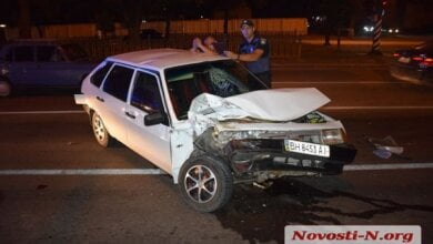 Пьяный водитель на ВАЗе в Николаеве протаранил BMW Х5 | Корабелов.ИНФО image 4