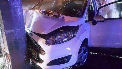 В Николаеве пьяный водитель убегал от полиции и врезался в столб | Корабелов.ИНФО