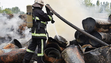 Вероятной причиной пожара на свалке бытовой техники в Корабельном районе Николаева стал поджог | Корабелов.ИНФО