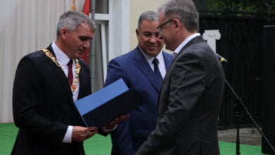 2018 рік: Сєнкевич нагороджує Дуденка