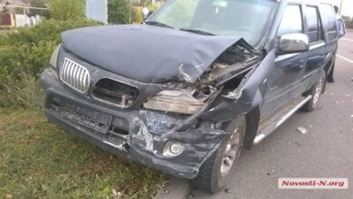 «Дади» протаранил «Ниссан» на Широкобальском путепроводе в Николаеве | Корабелов.ИНФО image 4