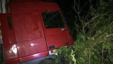 Водитель погиб: на трассе в Николаевской области грузовик съехал в кювет | Корабелов.ИНФО image 3