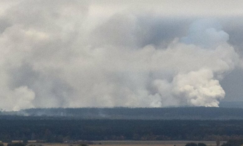 В Минобороны заявили о полной ликвидации пожара на складах под Ичней | Корабелов.ИНФО