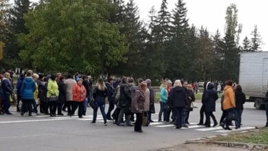 Из-за невыплаты заработной платы медработники на Николаевщине перекрыли трассу на Киев (ВИДЕО) | Корабелов.ИНФО image 1