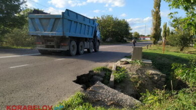 Провал за провалом: фуры продолжают крушить дороги в Корабельном районе | Корабелов.ИНФО image 2
