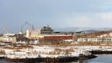 В Мурманске во время ремонта "Адмирала Кузнецова" затонул плавучий док: 4 раненых, 1 пропавший | Корабелов.ИНФО