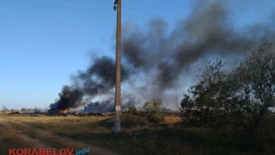 Вонючий дым от горящей свалки окутал "многоэтажки" Корабельного района в Николаеве (ВИДЕО) | Корабелов.ИНФО image 1