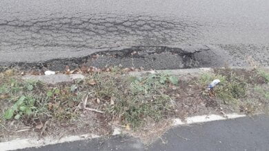 «Асфальт поднялся выше бордюра», - жительница Николаева о состоянии объездной дороги в Корабельном районе | Корабелов.ИНФО image 2