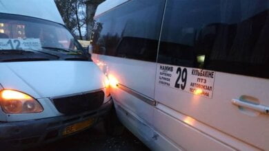 В Николаеве столкнулись маршрутки, ехавшие из Корабельного района | Корабелов.ИНФО image 4