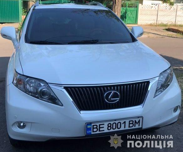 угнанная у Мискевич машина