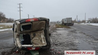 Под Николаевом тягач протаранил «Фиат» – пострадал пассажир | Корабелов.ИНФО image 5