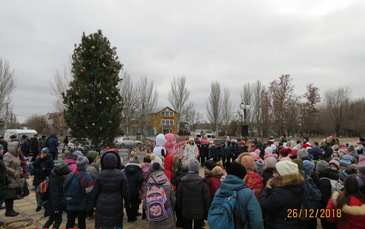 відкриття ялинки в Корабельному районі