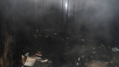 Во время пожара в Витовском районе погиб мужчина | Корабелов.ИНФО