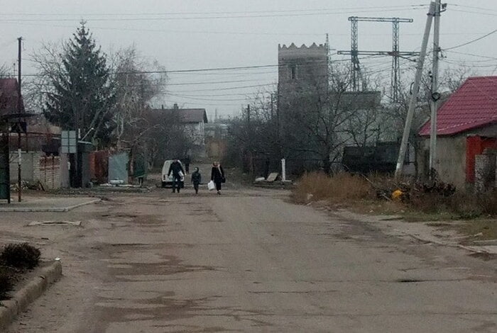 улица в Широкой Балке