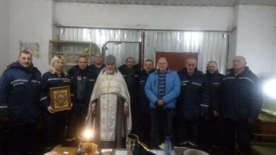 Отець Михаїл освятив будівлю пожежних та особовий склад у Галицинівці | Корабелов.ИНФО