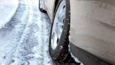 «Спасибо» мэру за зимний дрифт», - водители показали нерасчищенный въезд в Николаев со стороны Херсона | Корабелов.ИНФО