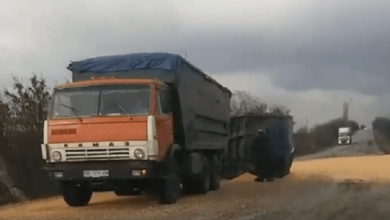 На трассе в Николаевской области перевернулся прицеп, груженный кукурузой | Корабелов.ИНФО image 1