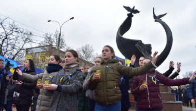 В Николаеве почтили память Героев Небесной Сотни | Корабелов.ИНФО image 8