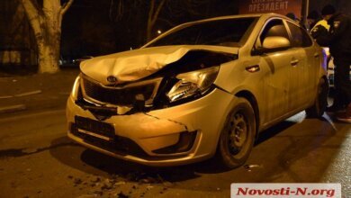 В Николаеве «КИА» сына экс-начальника ГАИ врезался в «Ауди» следователя полиции | Корабелов.ИНФО image 1