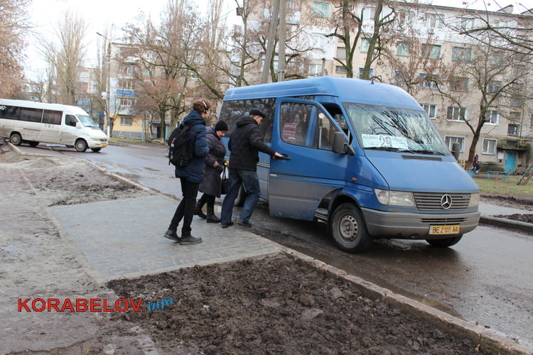 остановка 29 маршрута в Кульбакино