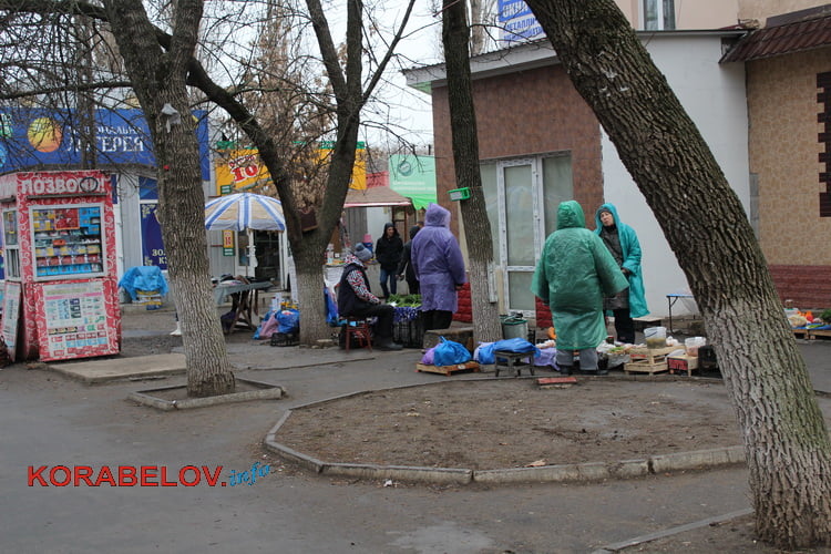 стихийная торговля в Корабельном р-не (12.02.2019)