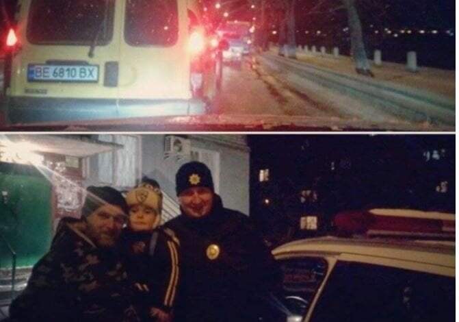 "Вот она, успешная реформа!" В Николаеве патрульные забрали из детсада ребенка вместо отца, застрявшего в пробке на мосту | Корабелов.ИНФО
