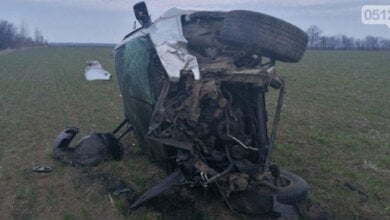 В Витовском районе BMW вылетел в кювет: автомобиль перевернулся, водитель погиб | Корабелов.ИНФО image 5