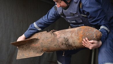 Спасатели уничтожили найденную в Витовском районе авиабомбу (Видео) | Корабелов.ИНФО image 4