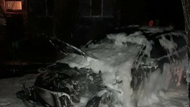 В Николаеве ночью сгорел «BMW» – предполагают, что его подожгли | Корабелов.ИНФО