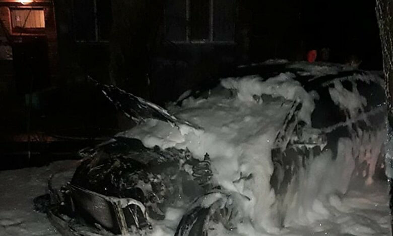 В Николаеве ночью сгорел «BMW» – предполагают, что его подожгли | Корабелов.ИНФО