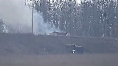 Украинская армия с помощью управляемых ракет уничтожила две позиции боевиков (видео) | Корабелов.ИНФО