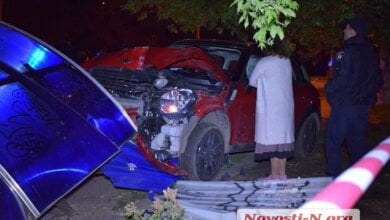 Пьяная дама на Mini Cooper разнесла вдребезги остановку в Николаеве | Корабелов.ИНФО image 2