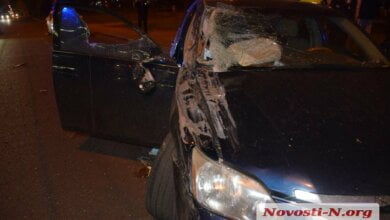 В Николаева «Тойота» врезалась в «Мерседес» - пьяный водитель сбежал | Корабелов.ИНФО image 1