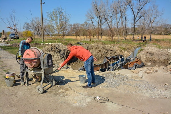 работы в парке "Богоявленский"