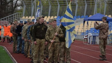 Отправились бороться за звание сильнейшей: футбольные команды воинских частей участвуют в "Чемпионате Героев АТО" | Корабелов.ИНФО image 3