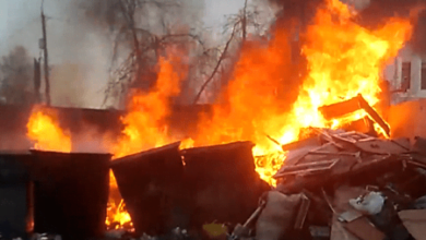 Во время пожара в Николаеве мужчина получил ожоги | Корабелов.ИНФО