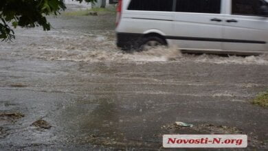 25 мая на Николаев обрушился мощный ливень – город затопило | Корабелов.ИНФО